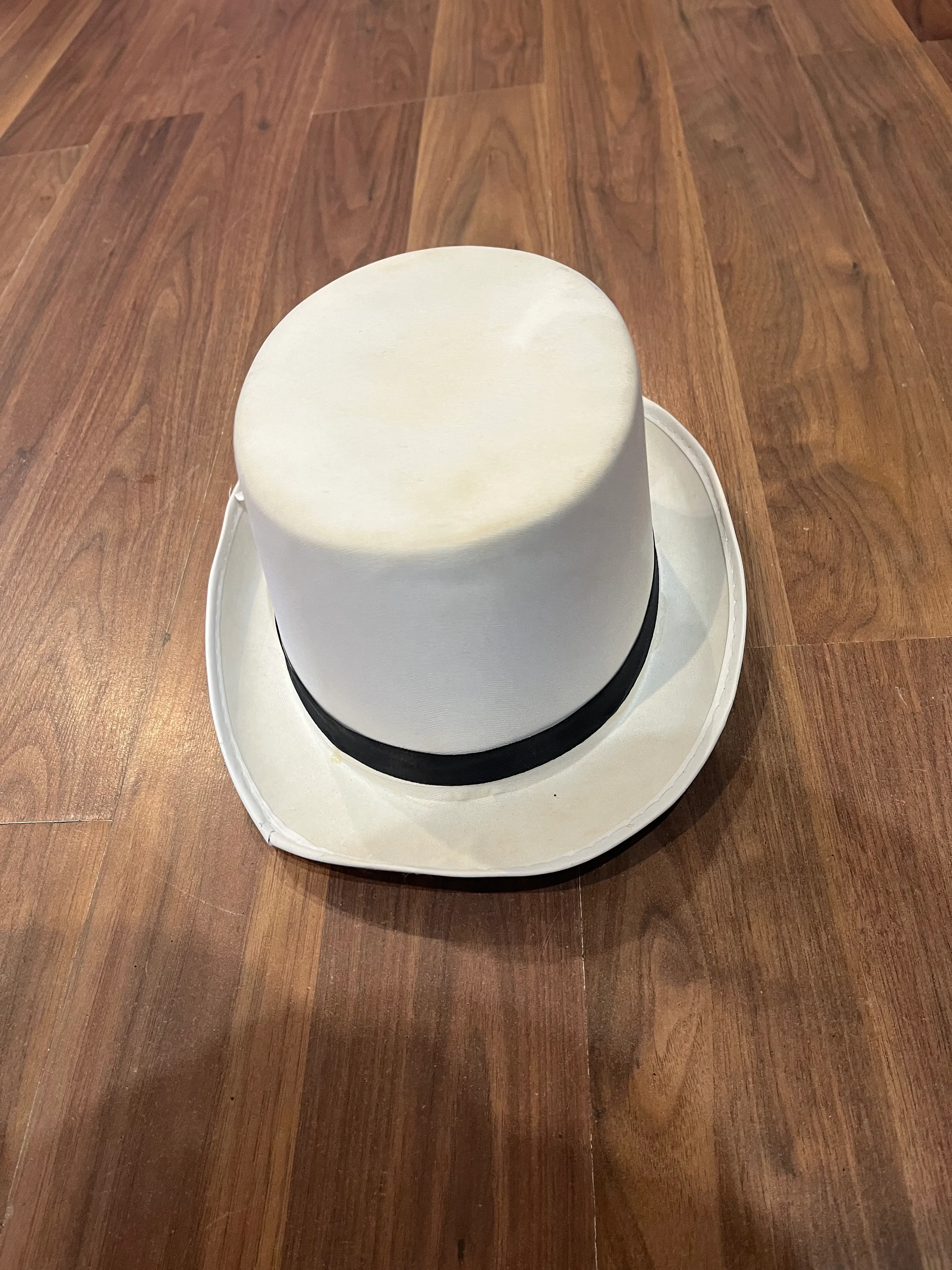 Hat- White and Black