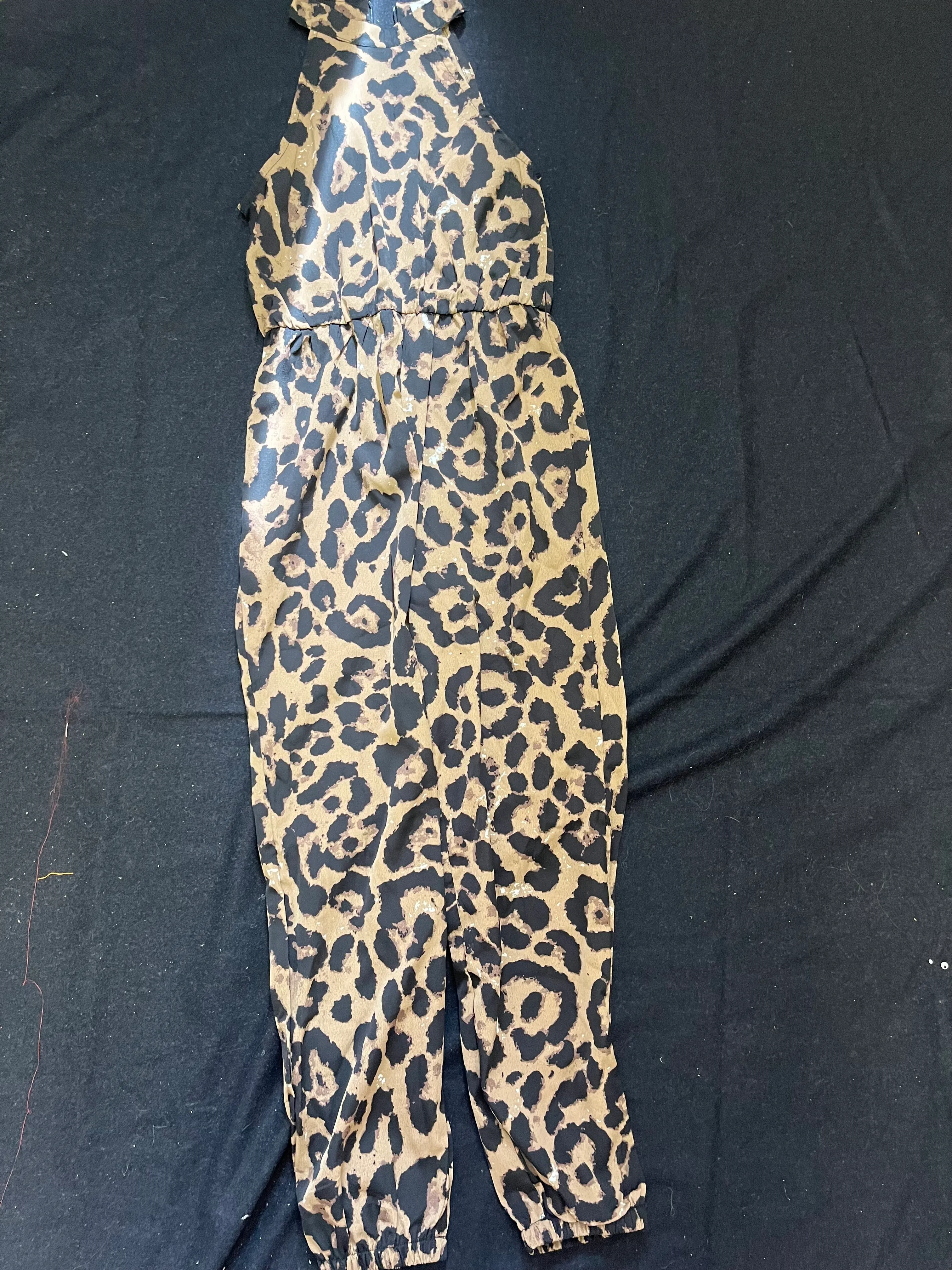 Jumpsuit- leopard print