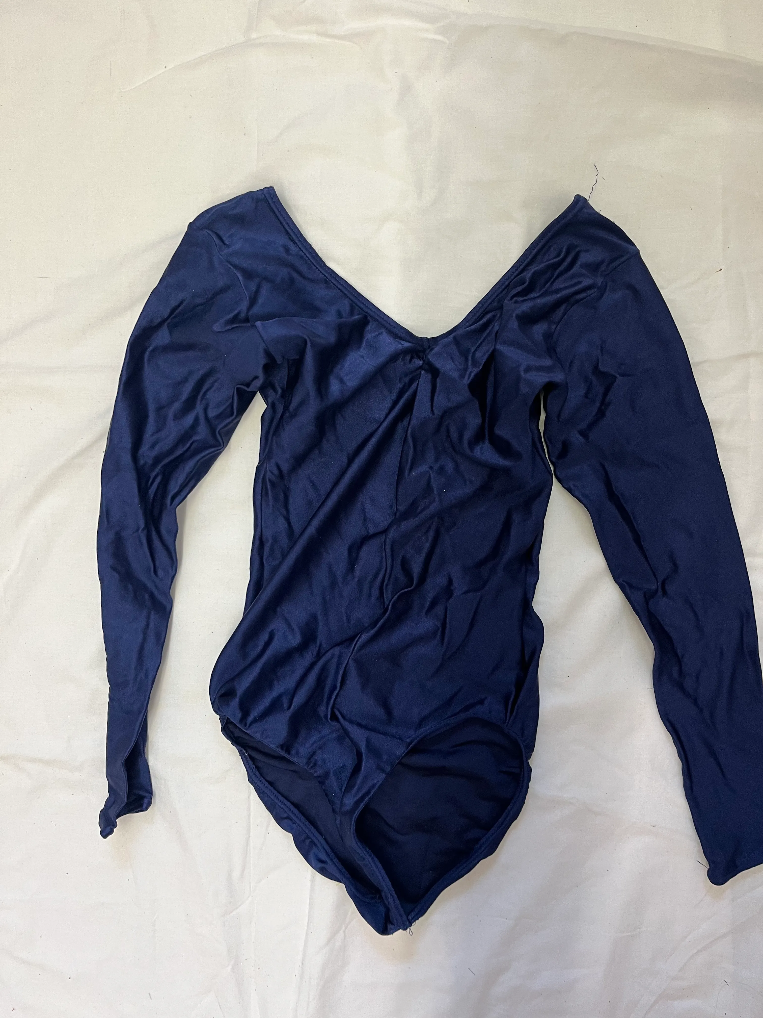 Leotard- Navy long sleeve