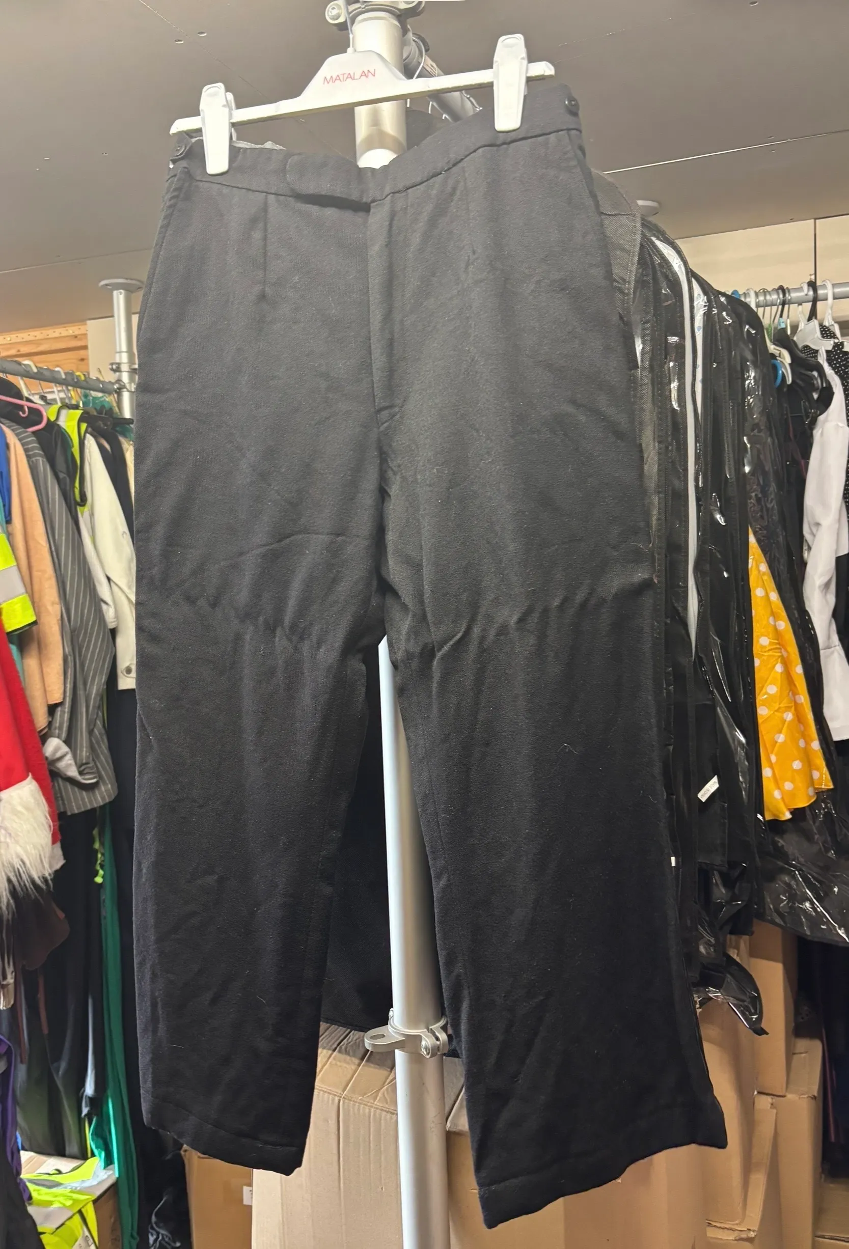 Trousers- Black Plain