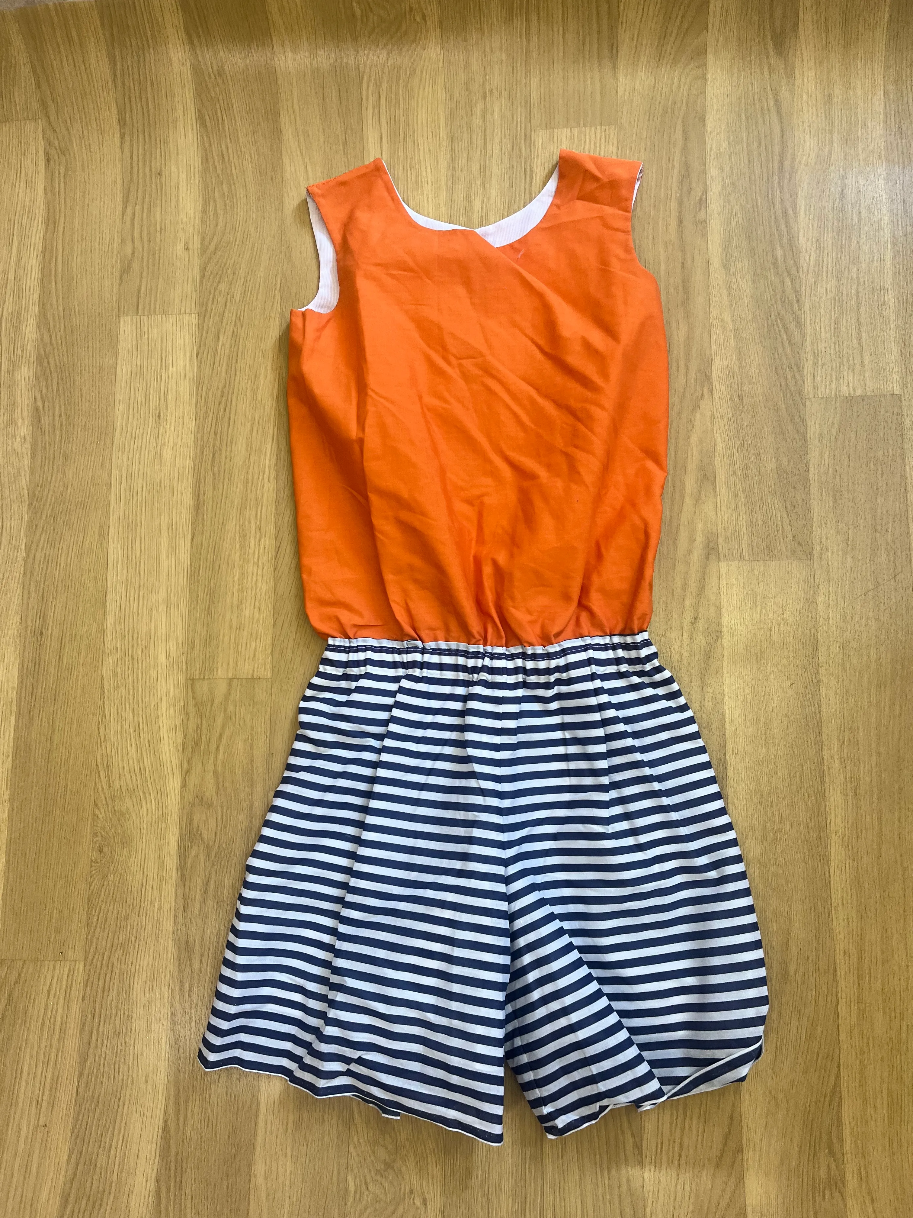 Unitard- 1920’s Bathing Suits Orange 