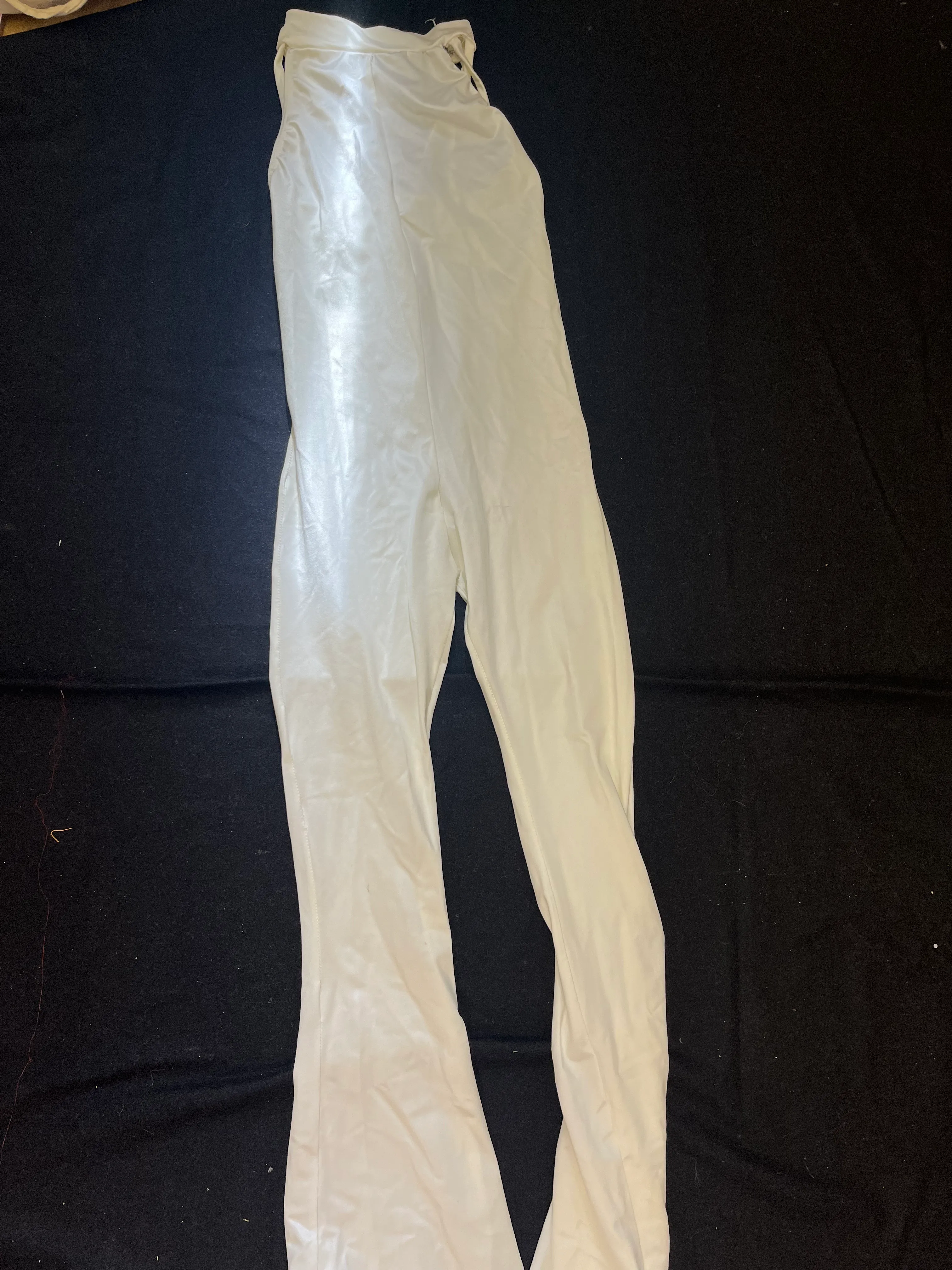 Jumpsuit- White (some with silver design)