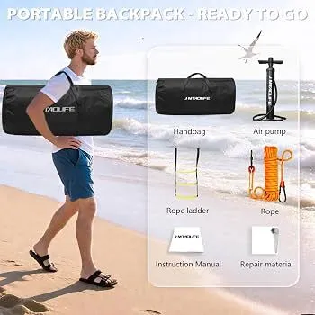 Inflatable Water Hammock Dock 