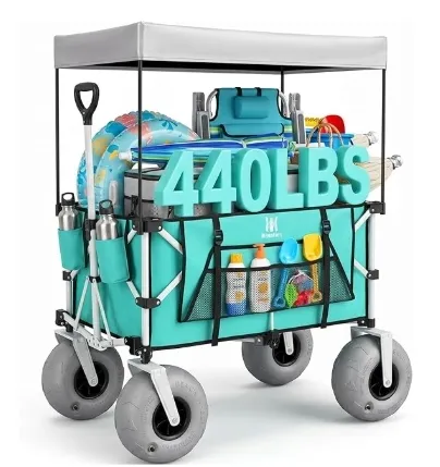 Large Beach Wagon with Canopy