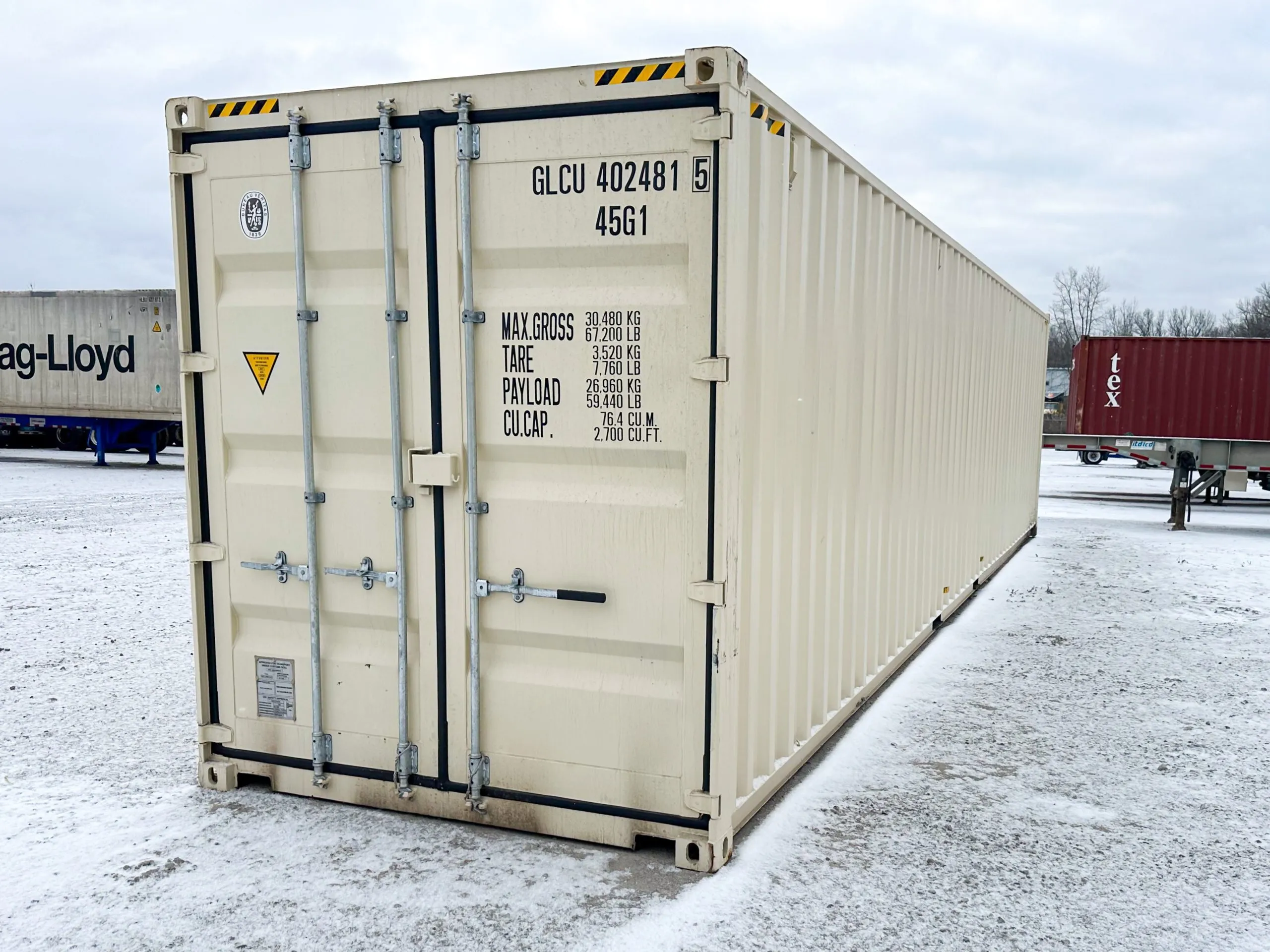 40FT HC One Trip New