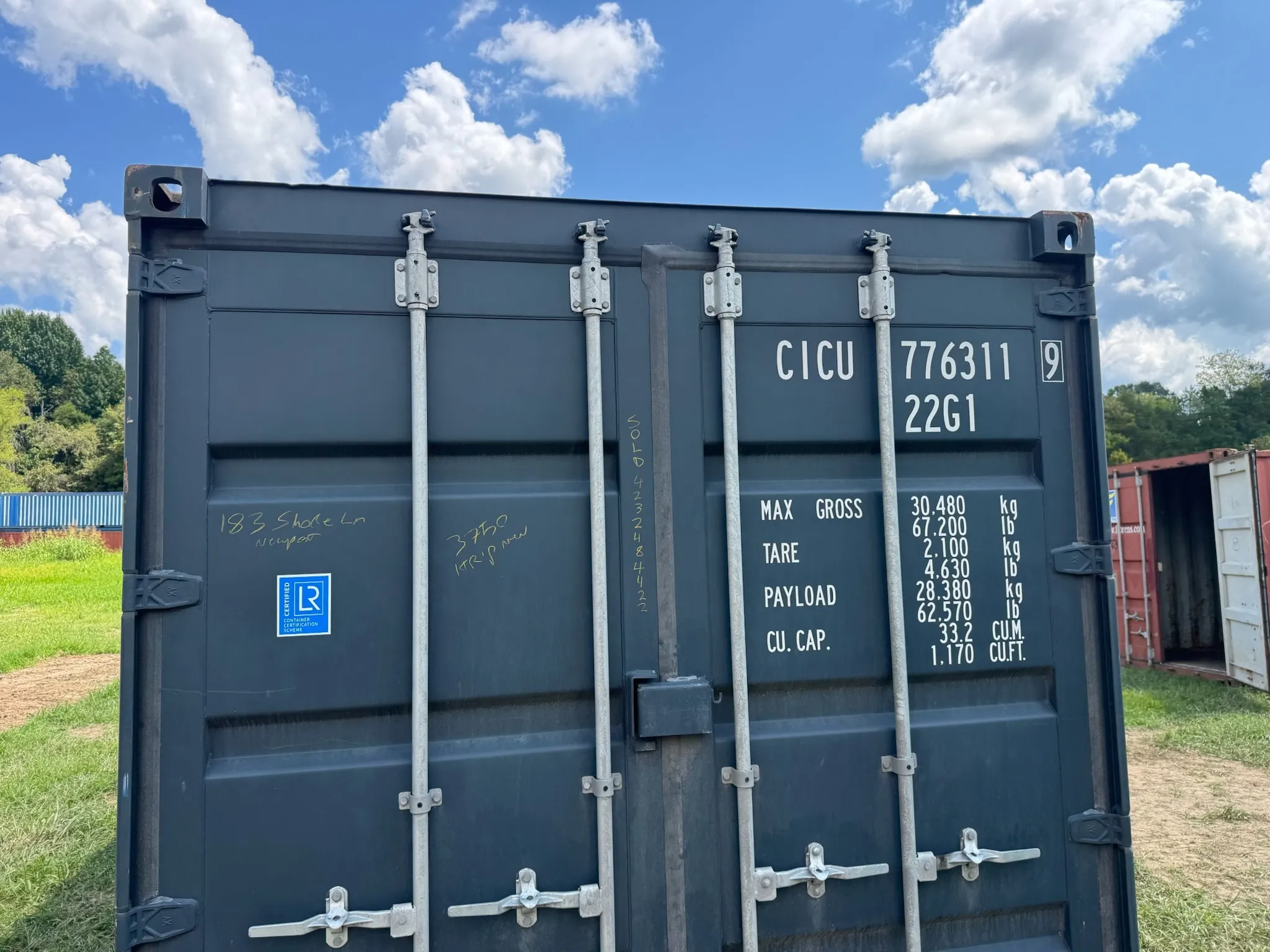 20FT NEW One Trip