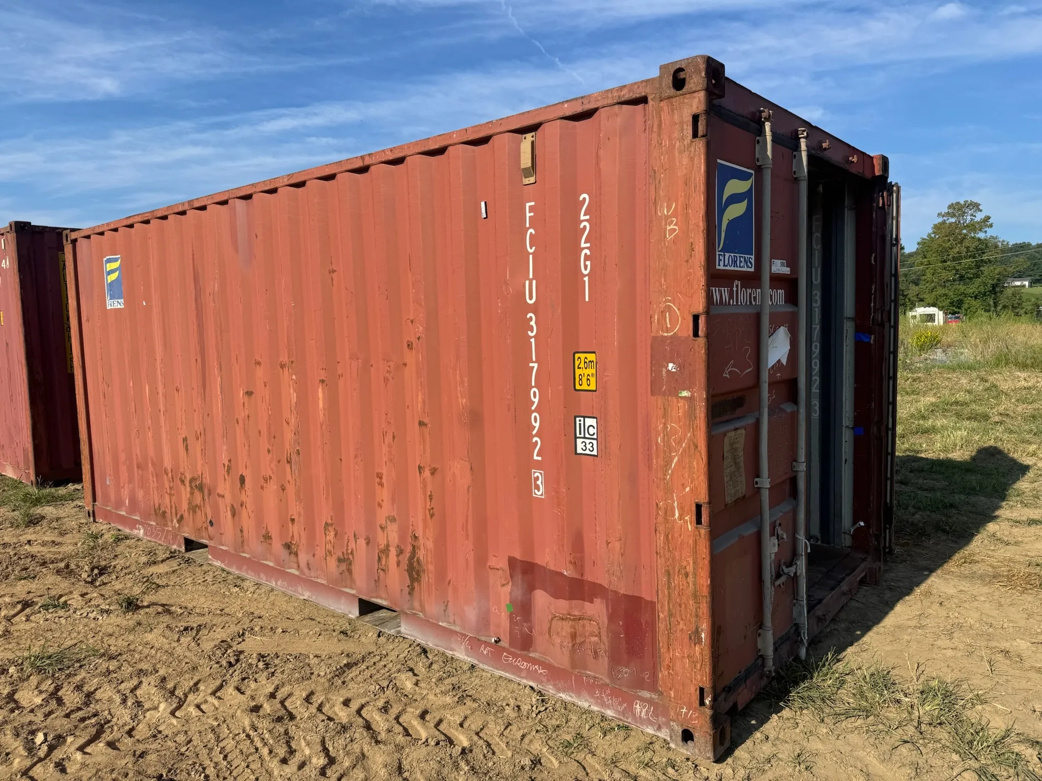 SOLD 20FT Cargo Worthy Used