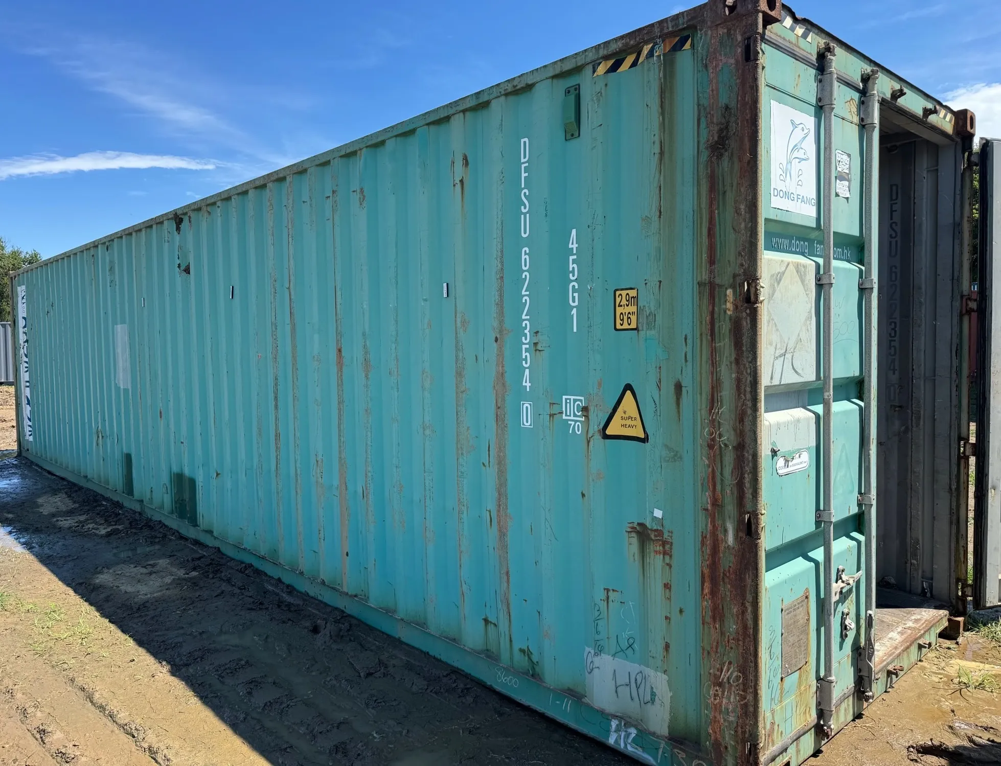 SOLD 40ft HC Cargo Worthy Used