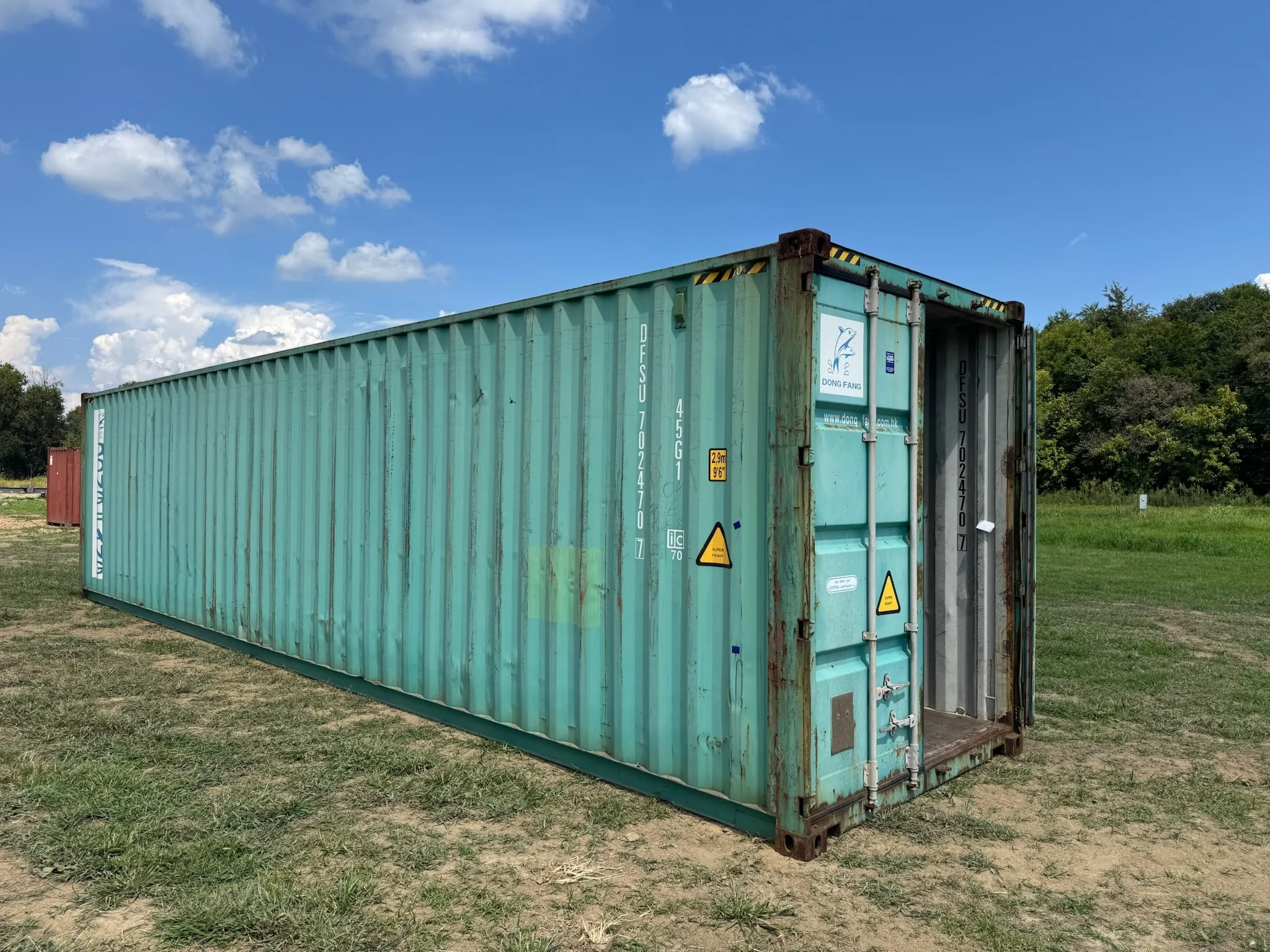 SOLD 40Ft HC Cargo Worthy