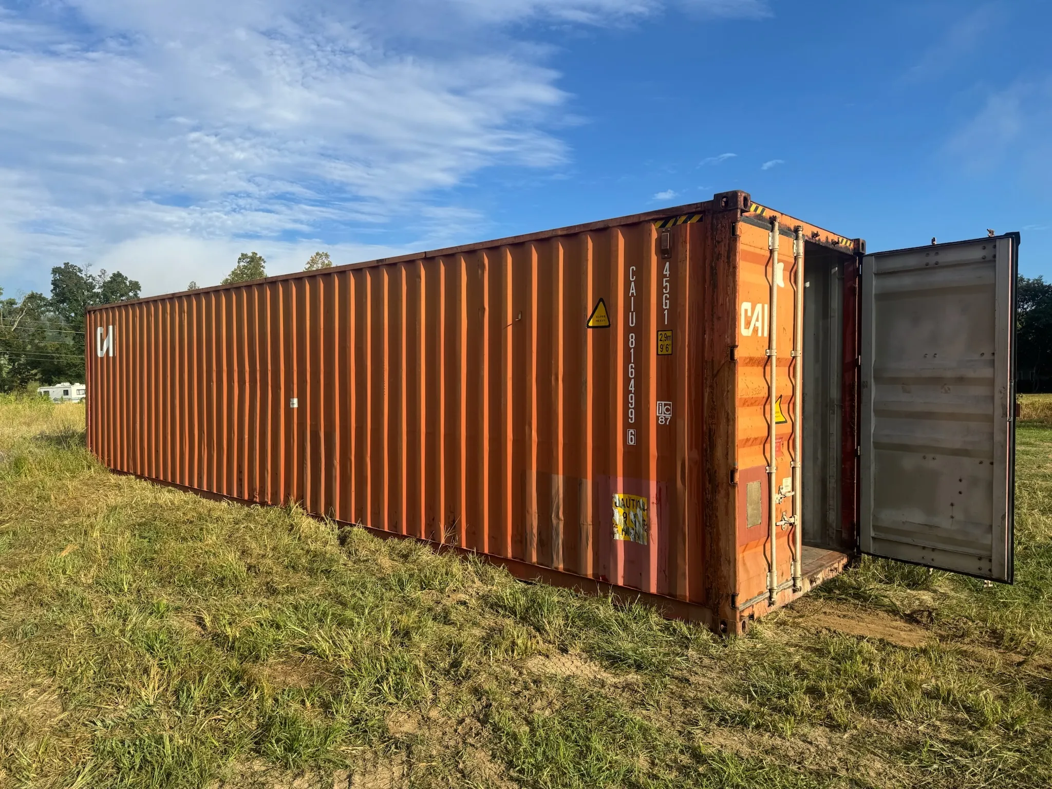 SOLD 40ft hc Cargo Worthy Used