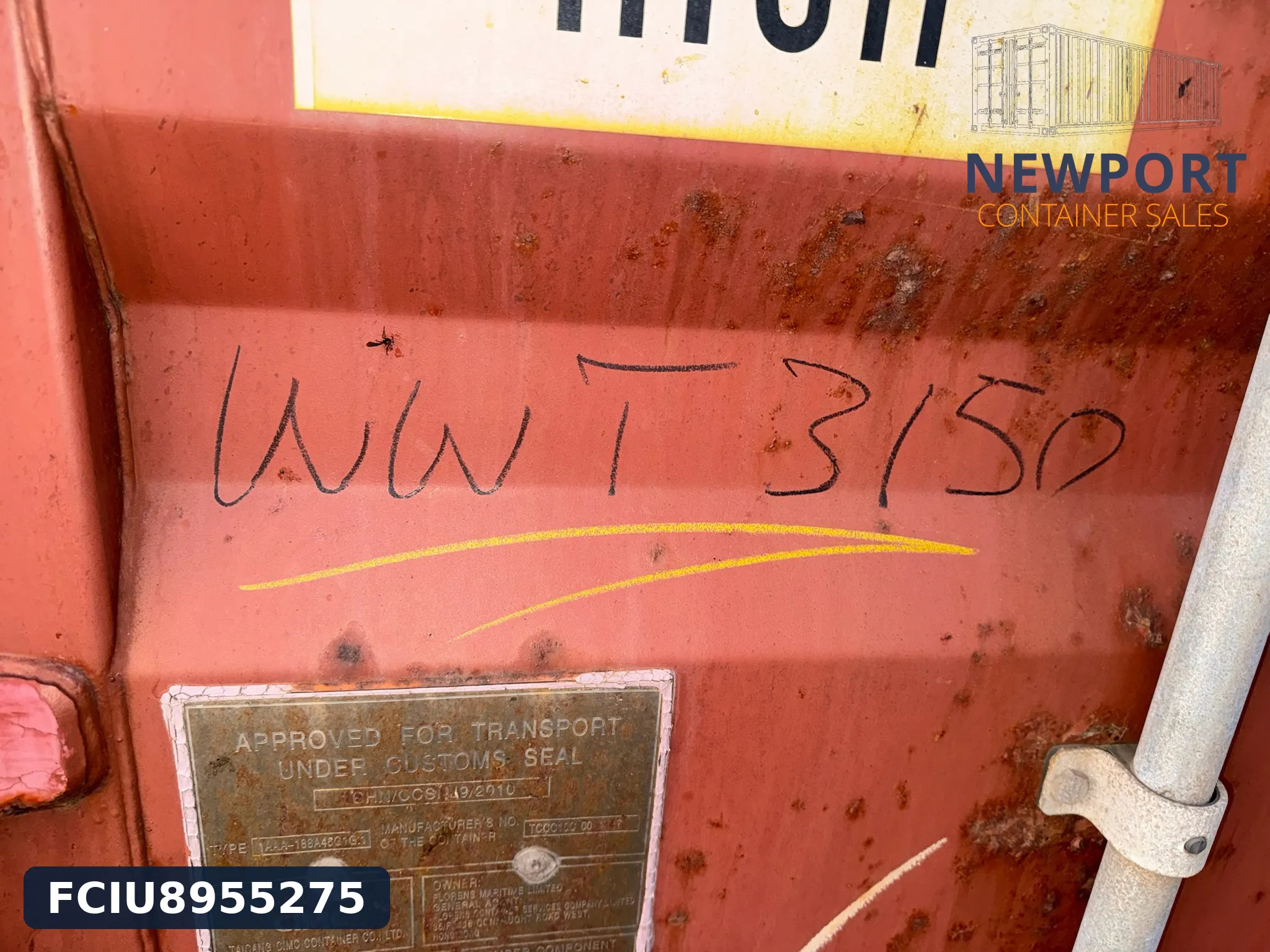 FCIU8955275--40' CW