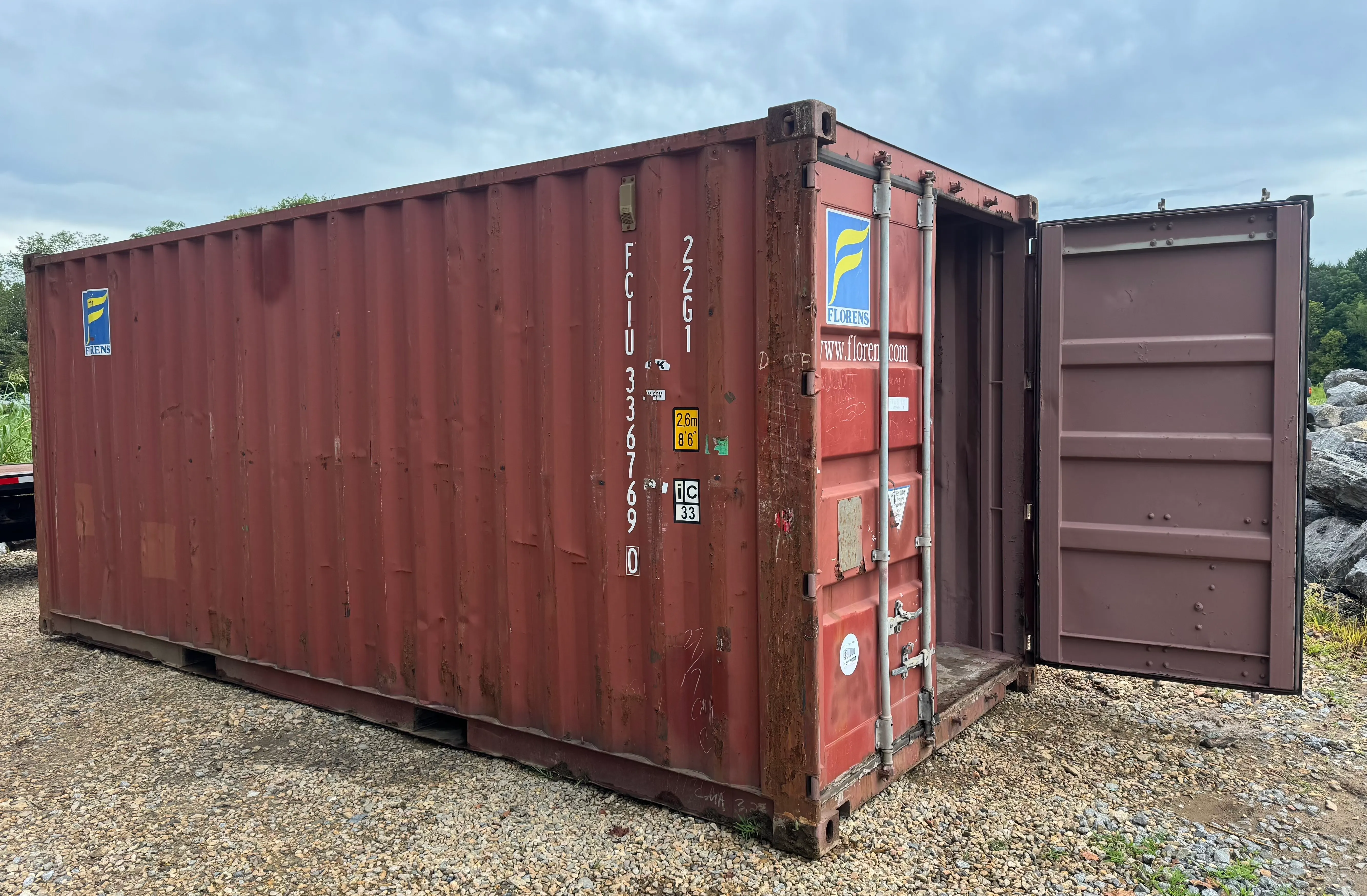 SOLD 20ft  Cargo Worthy Used