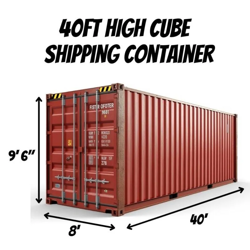 40ft High Cube Cargo Worthy