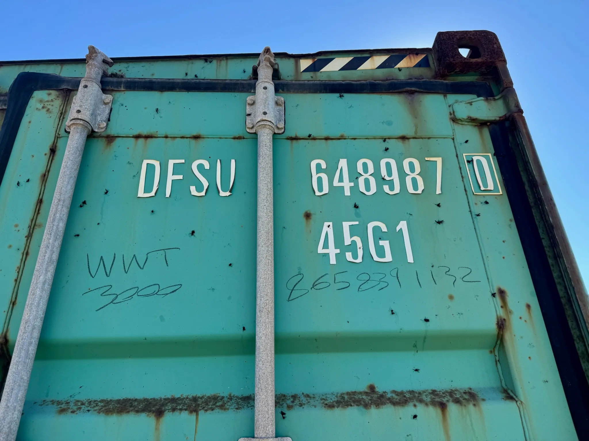 SOLD 40ft Hc Wind and Water Tight Used DFSU6489870