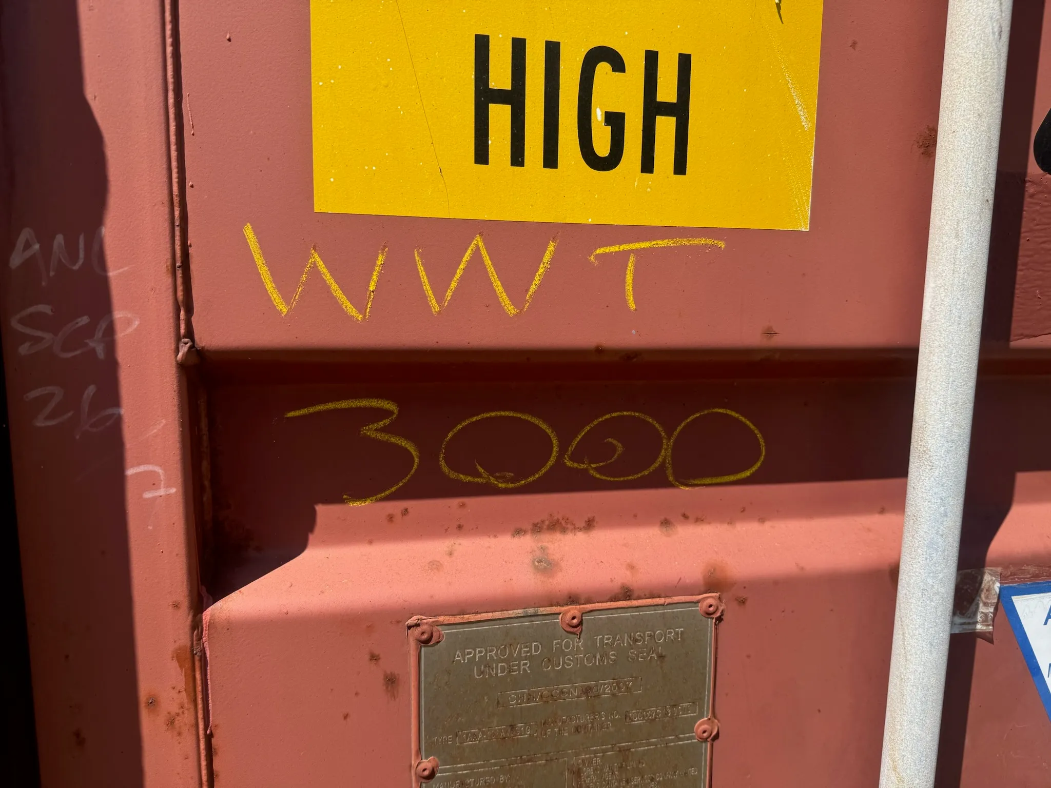 40ft HC Wind and Water Used