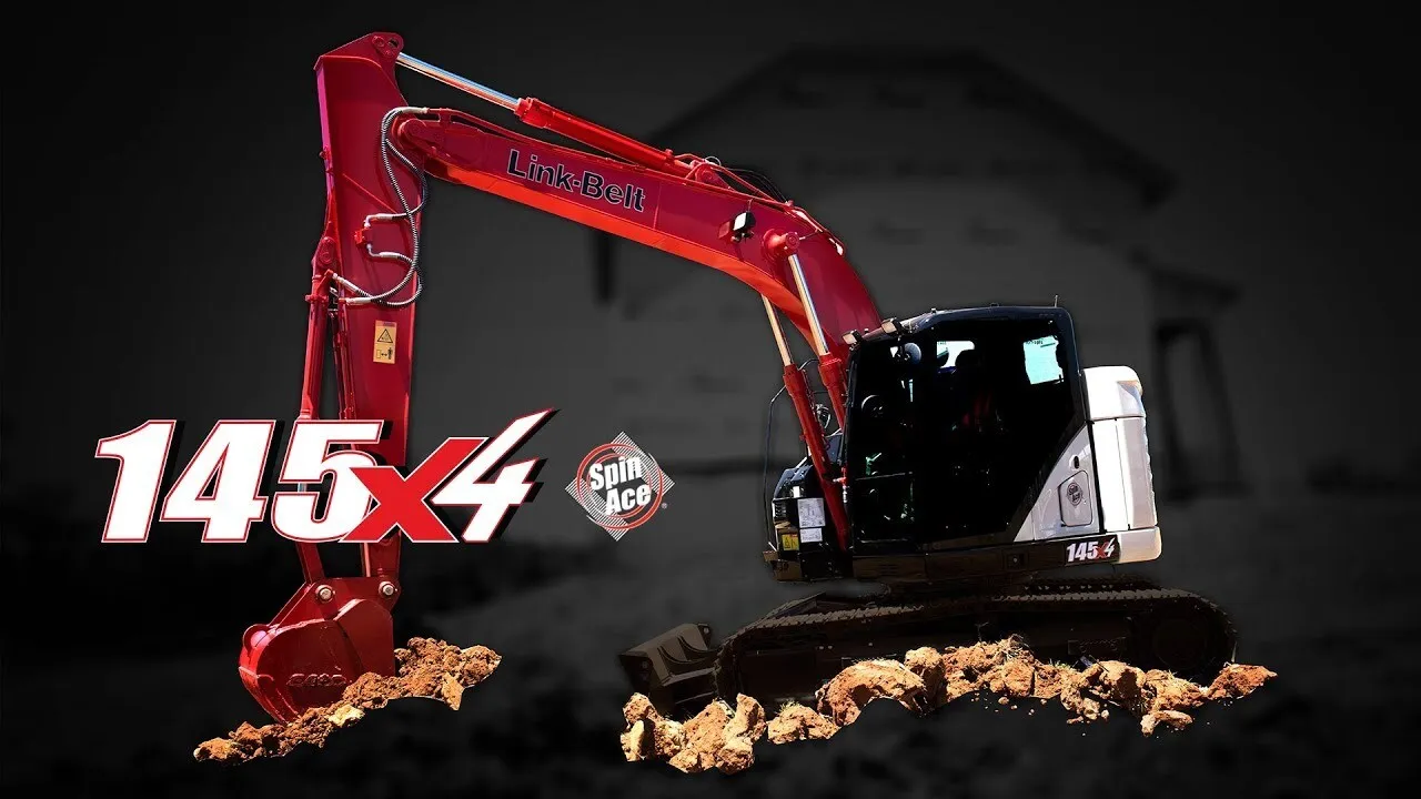 2022 Linkbelt 145 (37,000lbs) w/quick coupler