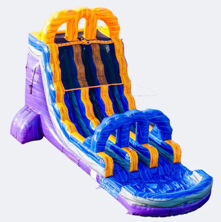 Purple Paradise Dual Line Water Slide