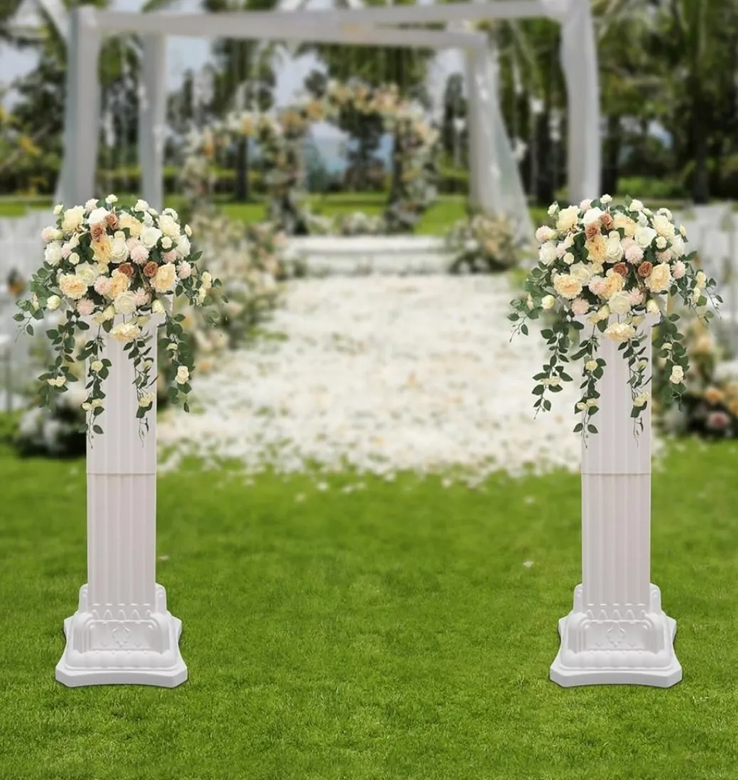 Classic Column Pedestal - Antique White 