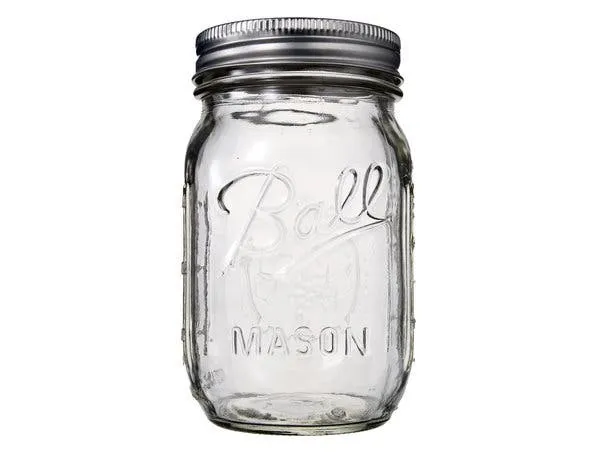 Clear Mason Jar