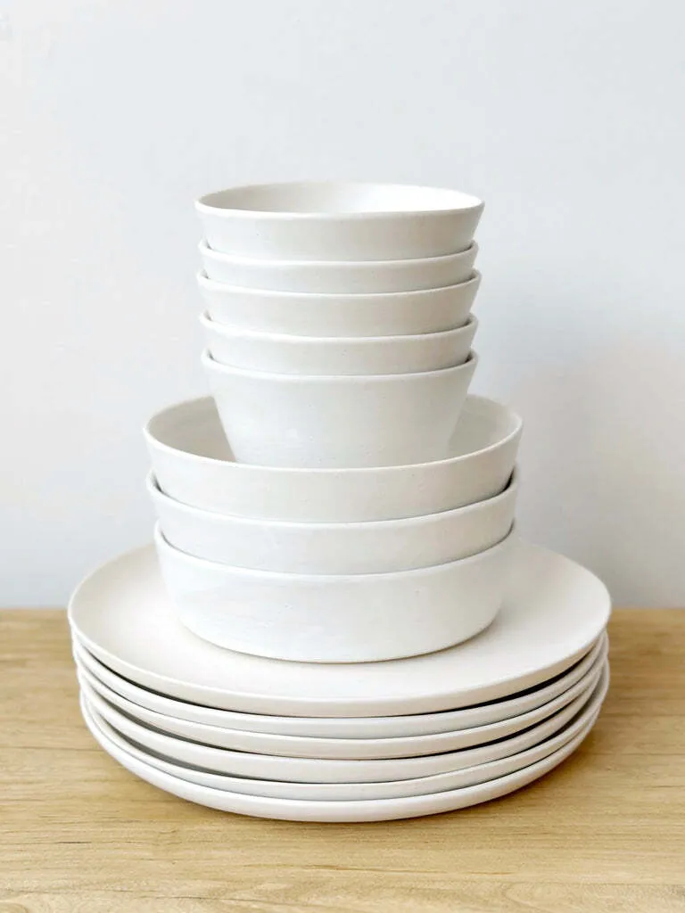 White Ceramic Plates