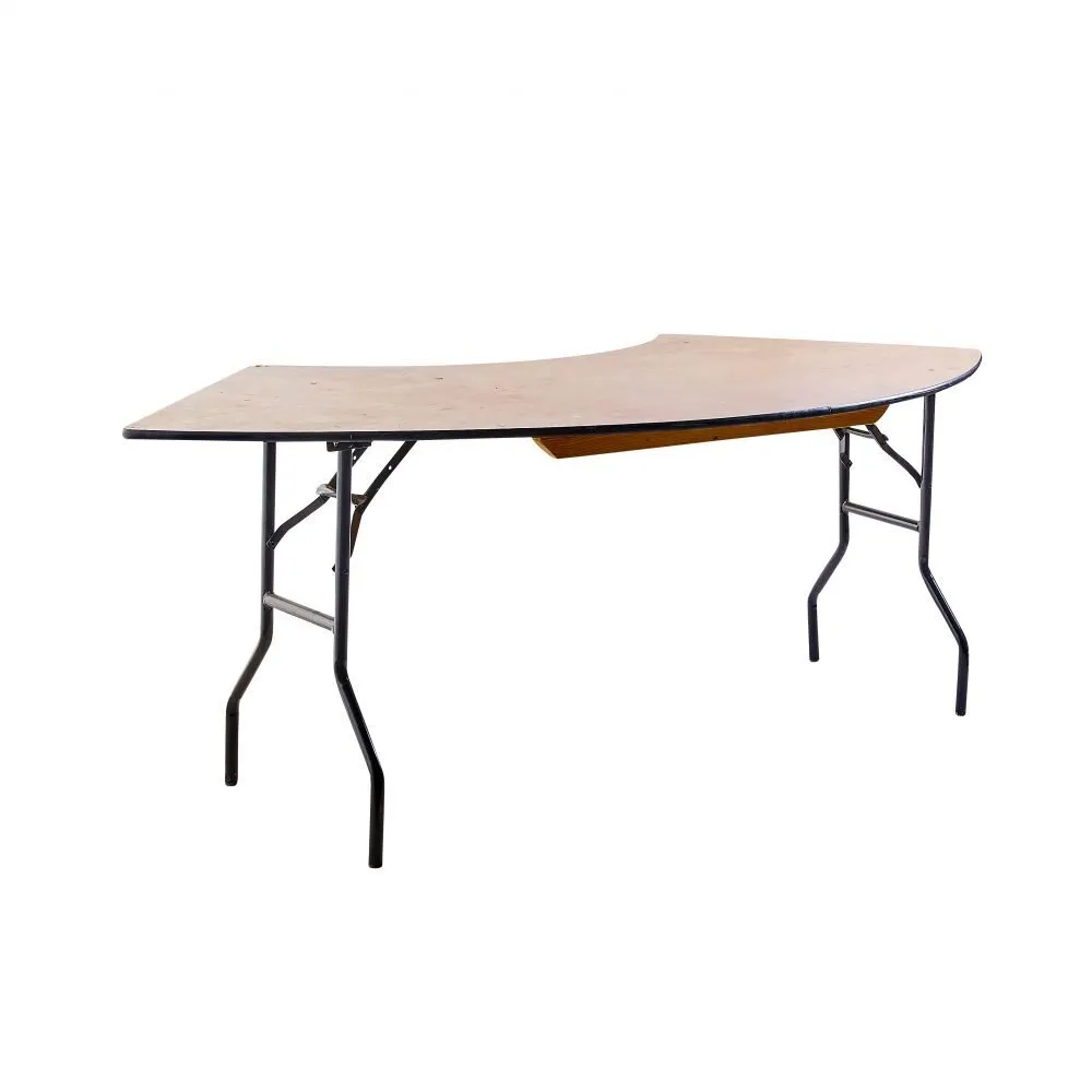 SERPENTINE FOLDING TABLE