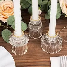 Small Glass Candle Holder