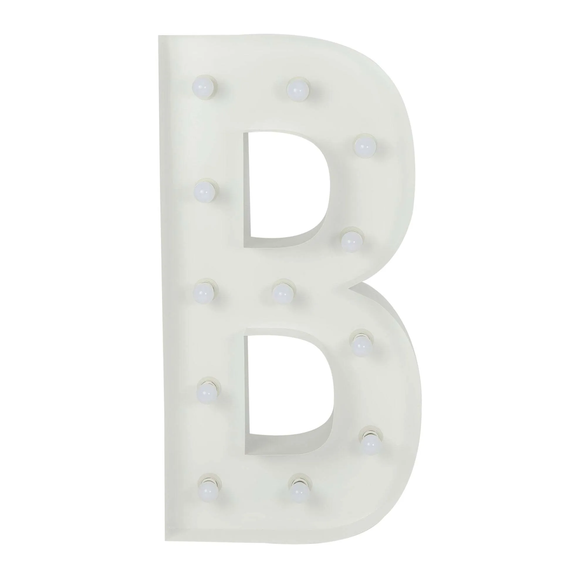 "B" Marquee Letter 