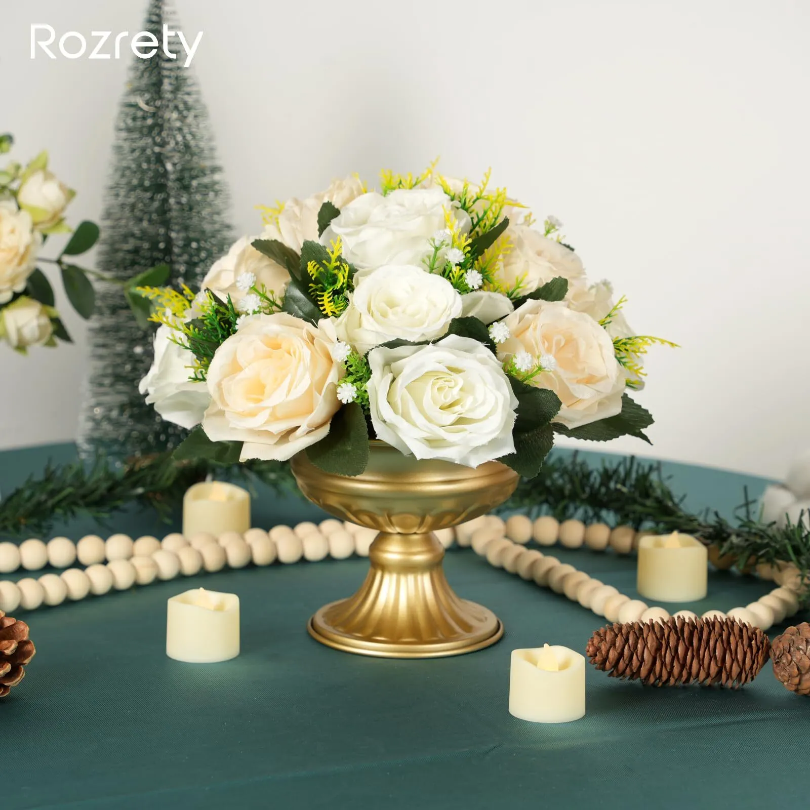 Gold Vase for Centerpieces