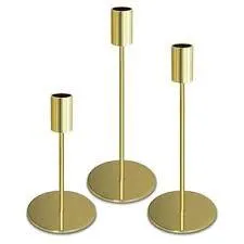 Gold Candle Stick Holder