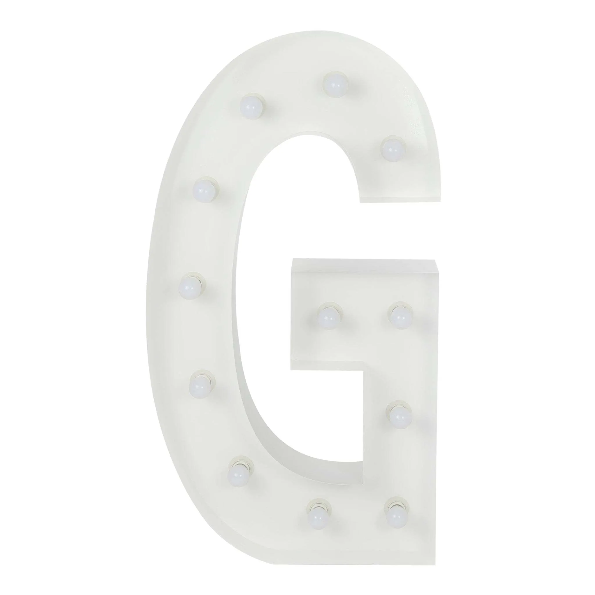 "G" Marquee Letter