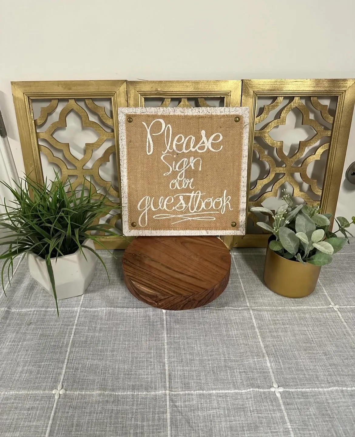 "Please Sign Our Guestbook" Sign