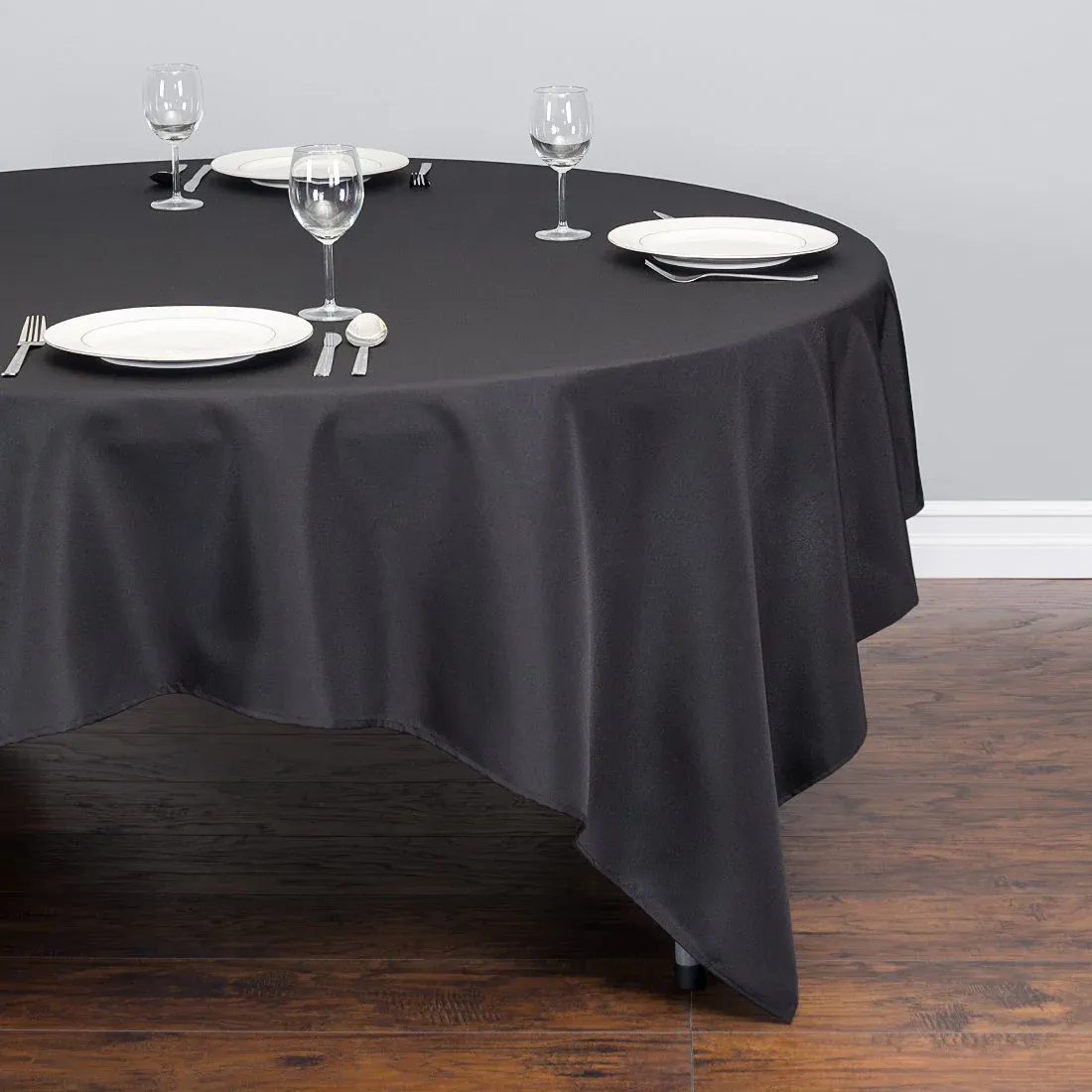 Standard Black Table Linens