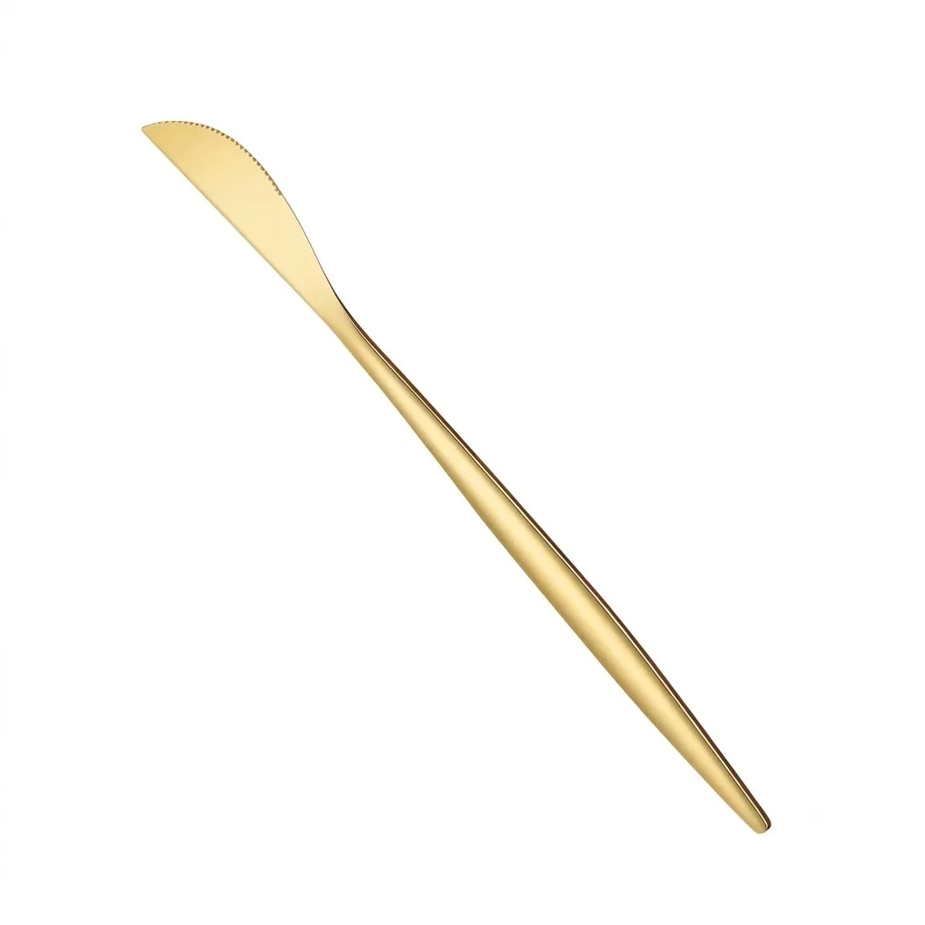 Gold Dinner Knife 