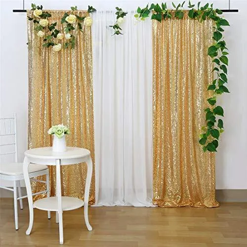 Gold Sequin Backdrop