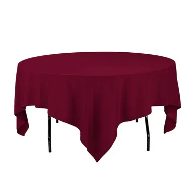 Standard Burgundy Table Linen