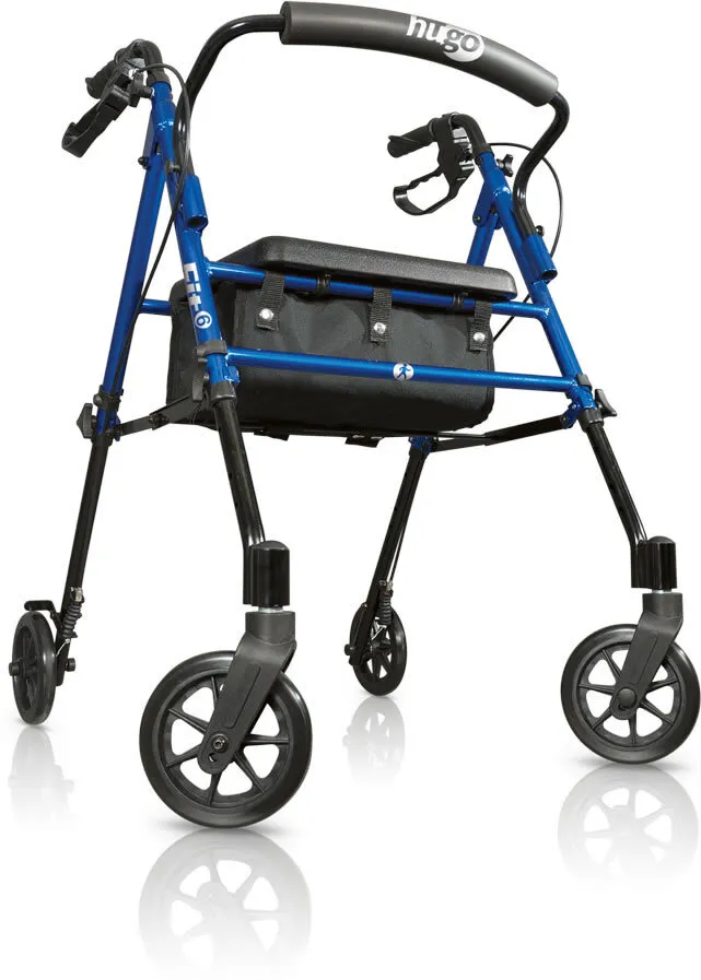 Portable Rollator Walker with Seat