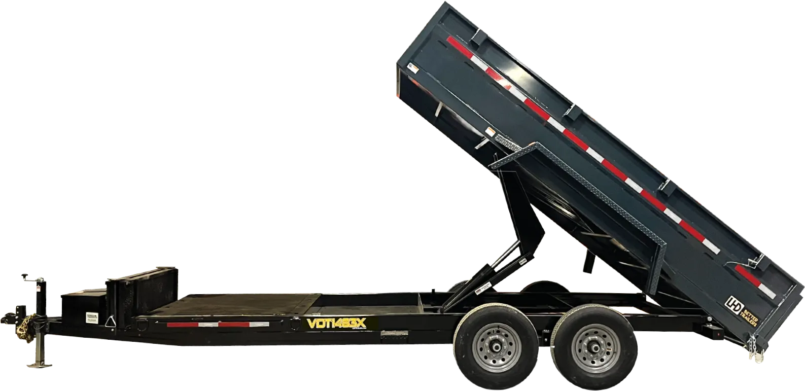 Ed Trailer 14 foot dump trailer