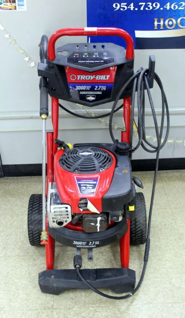 Troy Built 3000 PSI pressure washer