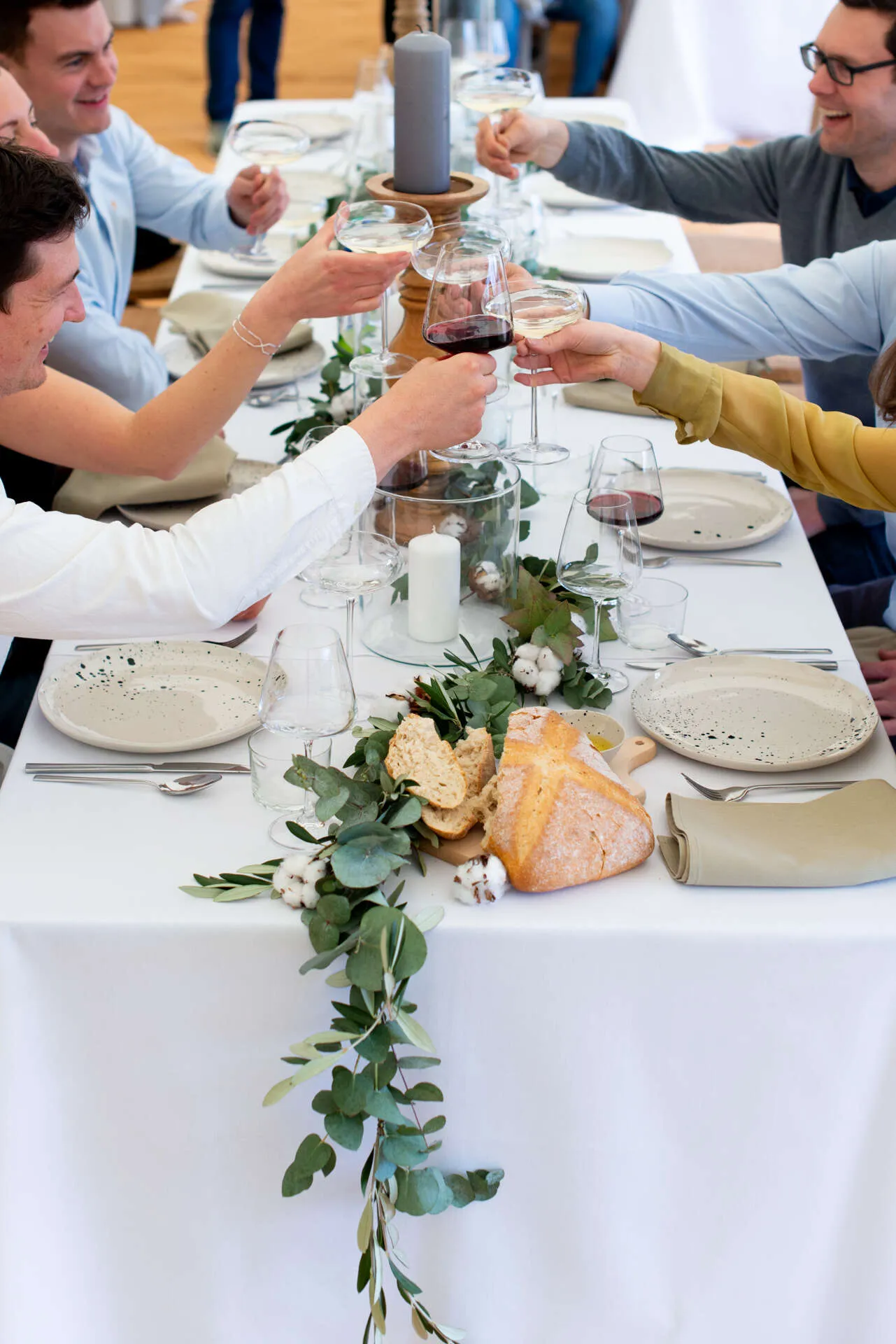 Arctic White Square/Rectangular Tablecloth