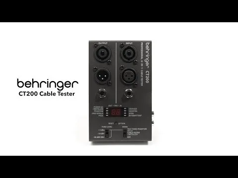 Behringer CT200 Professional 8-in-1 Cable Tester
