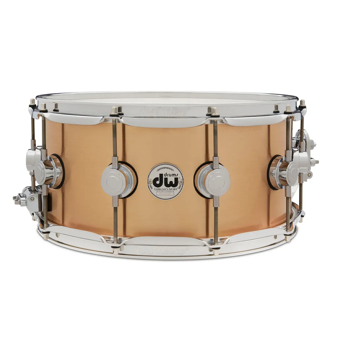 DW Collectors 14" x 6.5" Knurled Bronze Snare Drum
