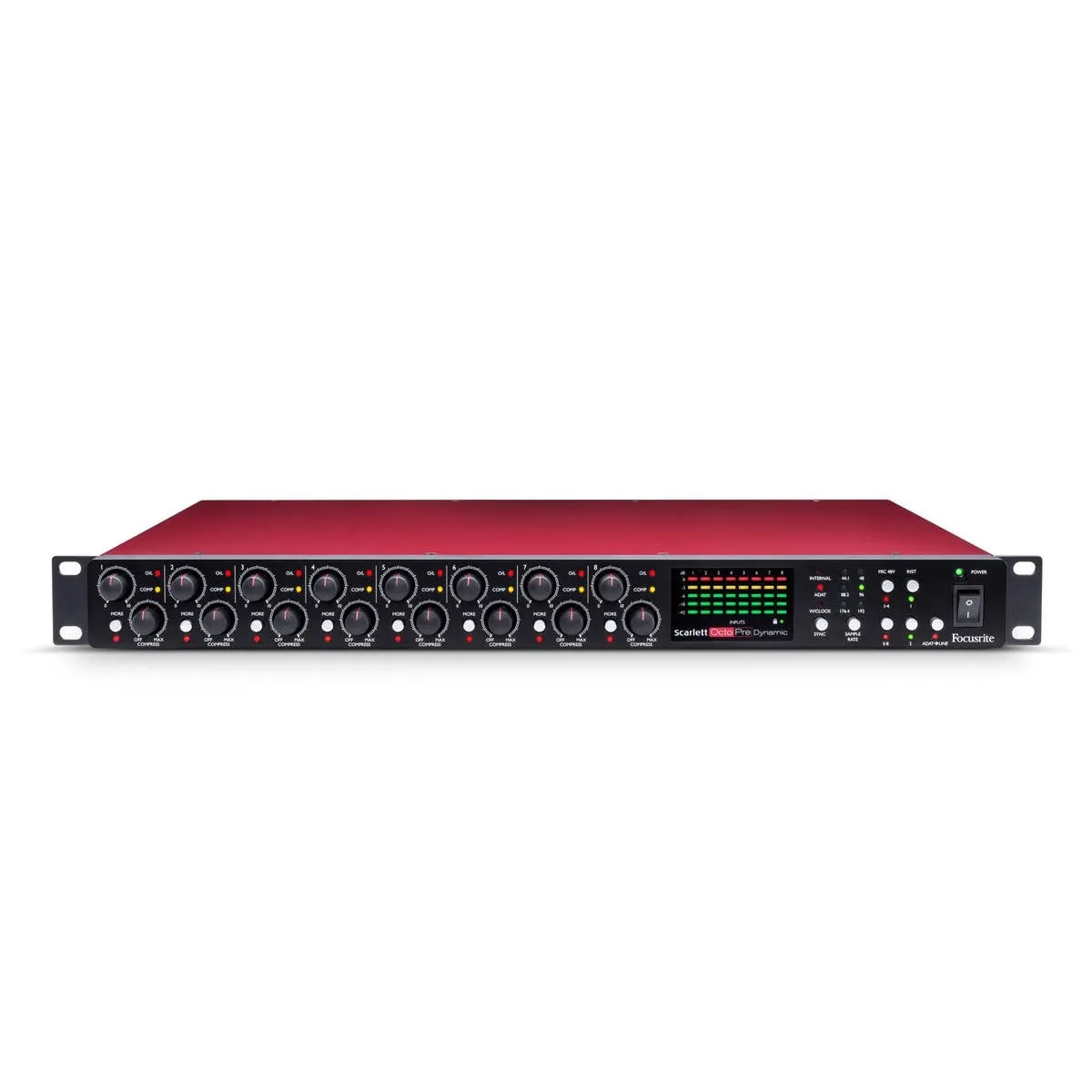 Focusrite Scarlett OctoPre Dynamic 8-Channel Preamp
