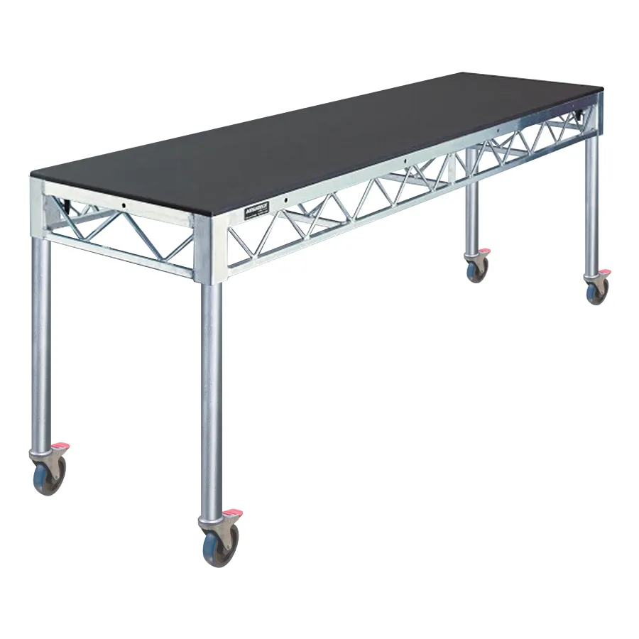 Megadeck DJ Table (2400mm x 600mm @ 900mm Rolling)
