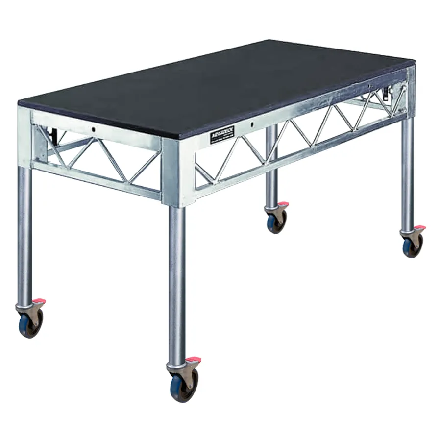      Megadeck DJ Table (1200mm x 600mm @ 900mm Rolling)
