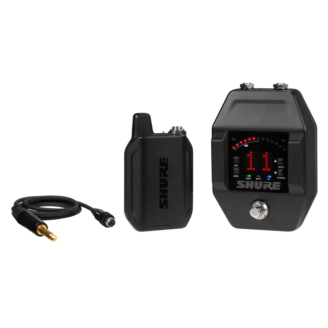 Shure GLXD16+ Digital Wireless Guitar Pedal System