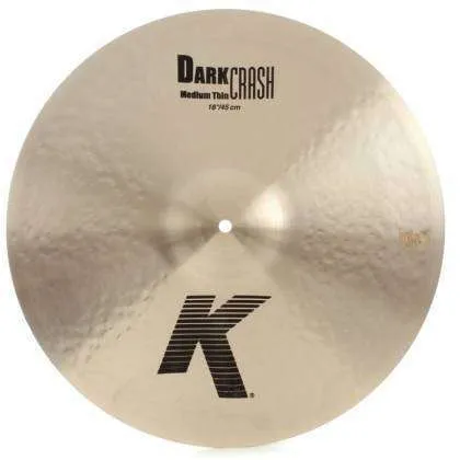 Zildjian K 18" Medium Thin Dark Crash 