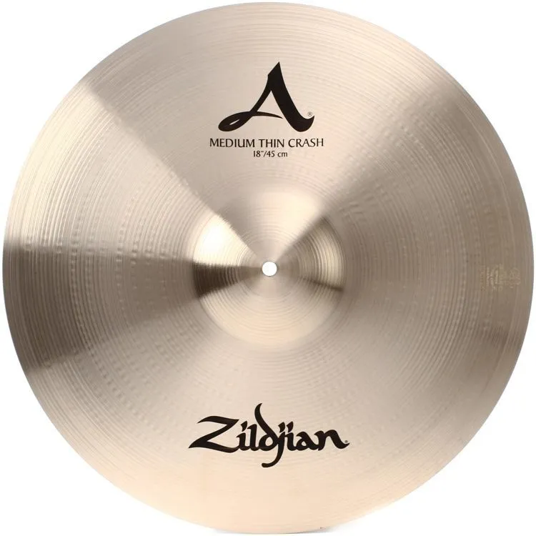 Zildjian A 18" Medium Thin Crash