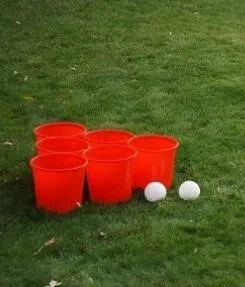 Basketball Pong Giant Lawn Game Rental
