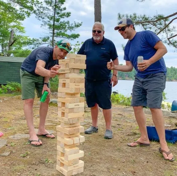 Giant Topple Tower Party Game Rental