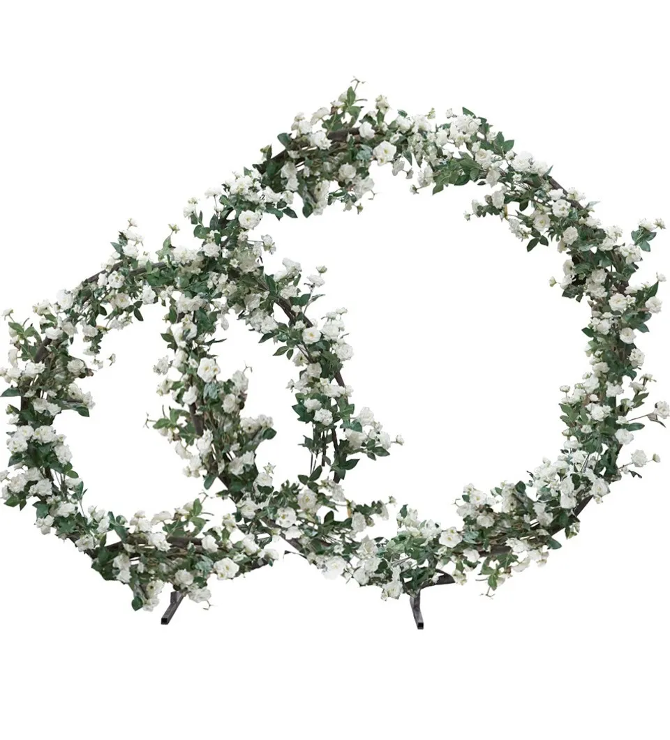 Double Circle Floral Arch